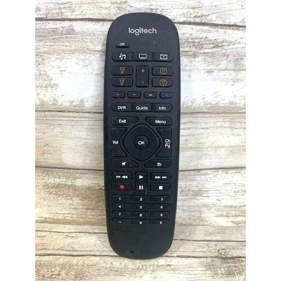 Logitech Harmony Remote Control Black Only JNZNR0008 For hub 815-000114 - Picture 1 of 8